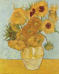 Vincent van Gogh_1888_Vase avec 12 tournesols_huile sur toile_91 x 72 cm